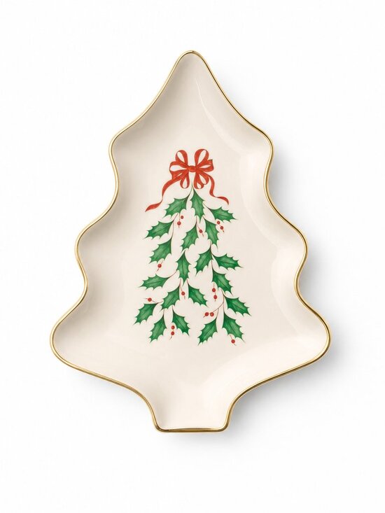 Lenox Other - LENOX CHRISTMAS TREE DISH